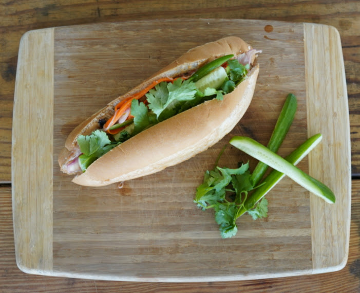 A banh mi sandwich wiull hit the spot when you want a fresh tasty sandwich
